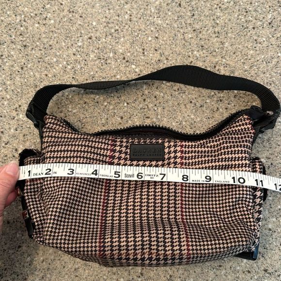 LAUREN RALPH LAUREN Nylon Houndstooth Shoulder Bag - Picture 14 of 15